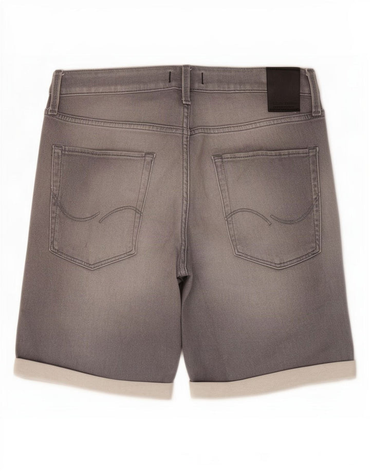 Jack & Jones Herre denimshorts Medium W34 Grå Bomuld