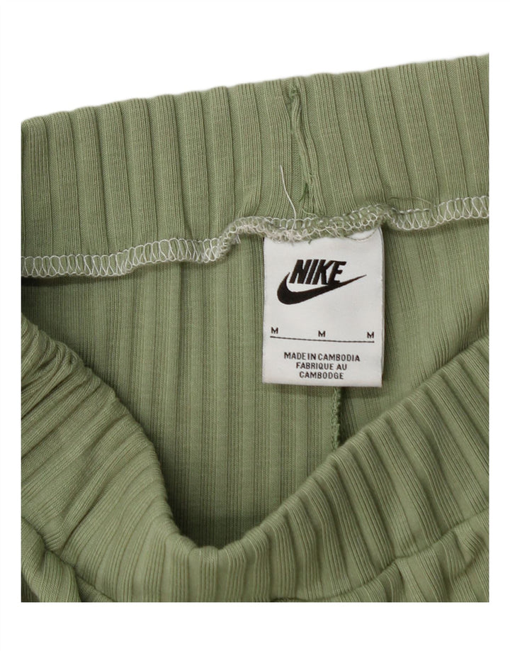 Nike Dame Flare træningsdragt Bukser UK 12 Medium Green