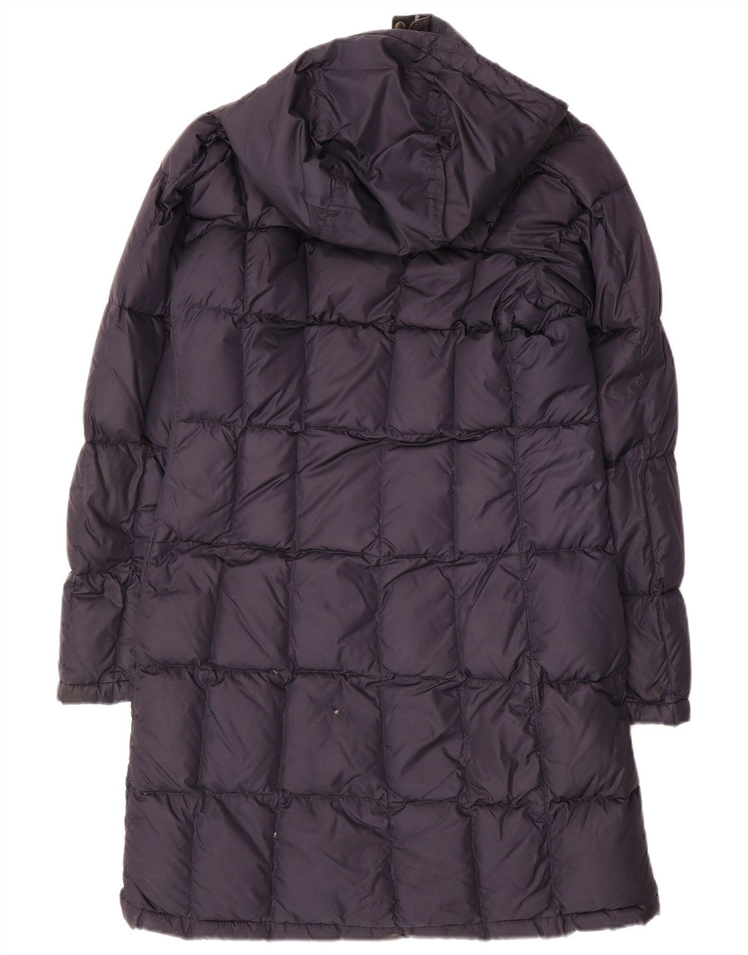 THE NORTH FACE Dame Oversized hættepolstret frakke UK 10 Small Navy Blue