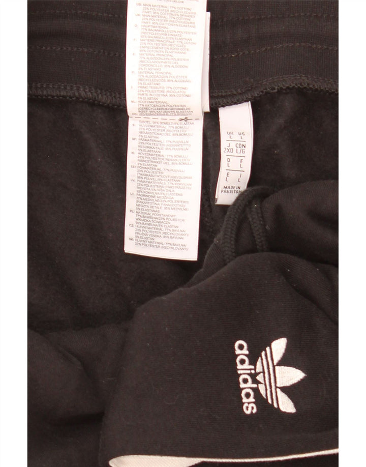 Adidas Dame træningsdragt Bukser Joggers Large Sort Bomuld