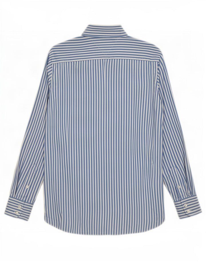 Tommy Hilfiger Herreskjorte Medium Blue Pinstripe Bomuld