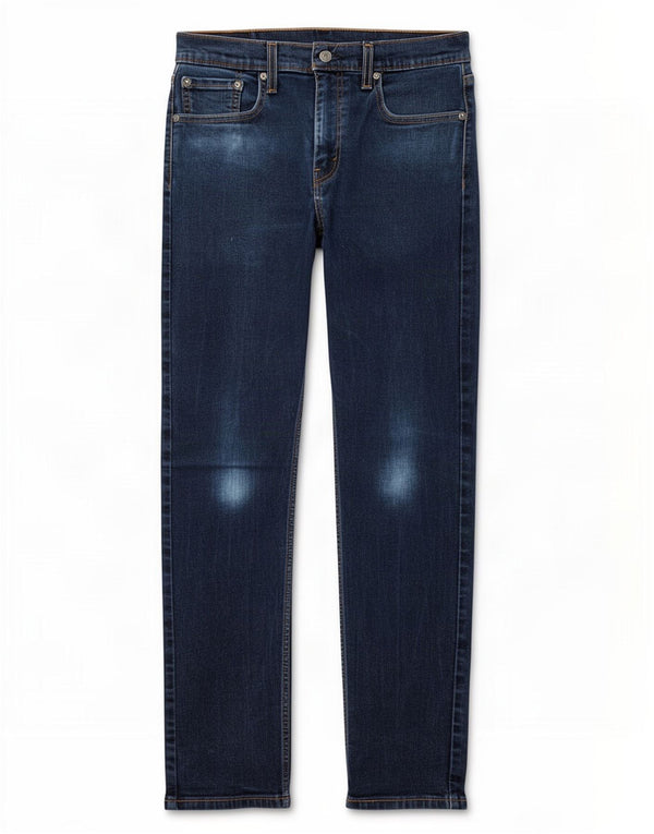 Levi's Womens 502 tilspidsede jeans W32 L30 Marineblå bomuld