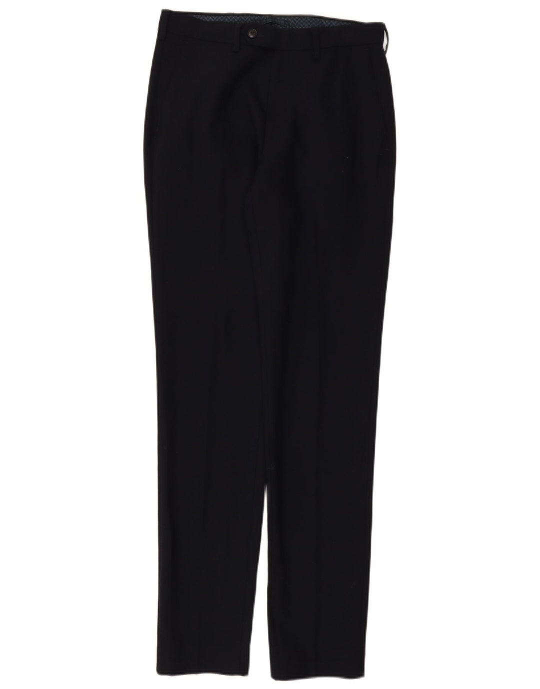 Marks & Spencer Herre Slim Suit Bukser W30 L33 Marineblå Uld
