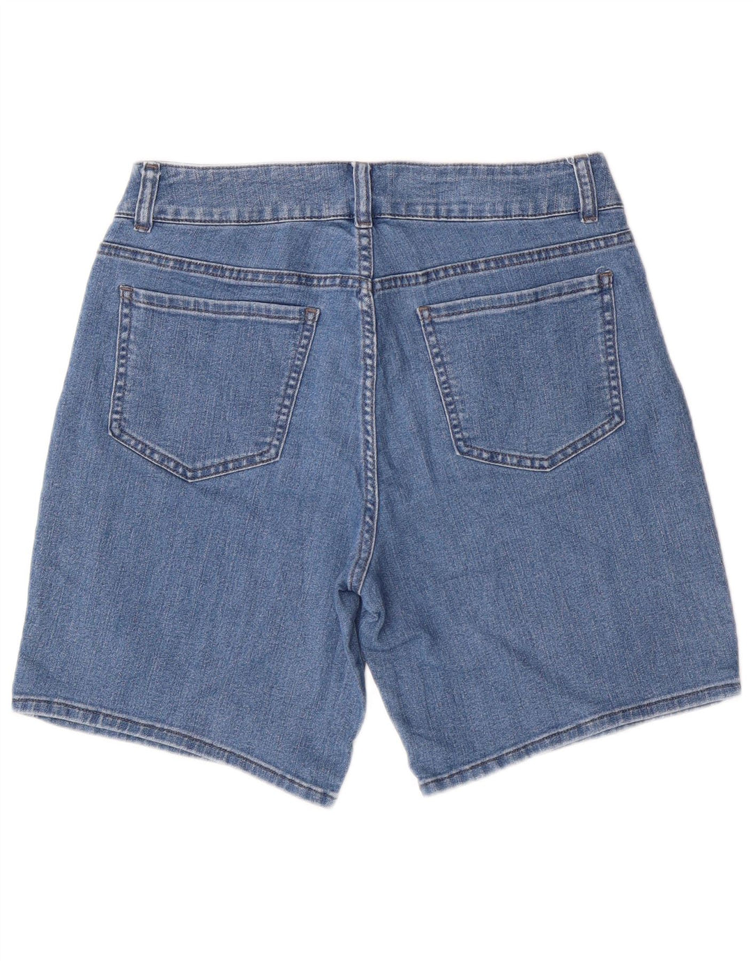 LEE Womens Riders Mid Rise denimshorts US 10 Large W30 Blue Cotton