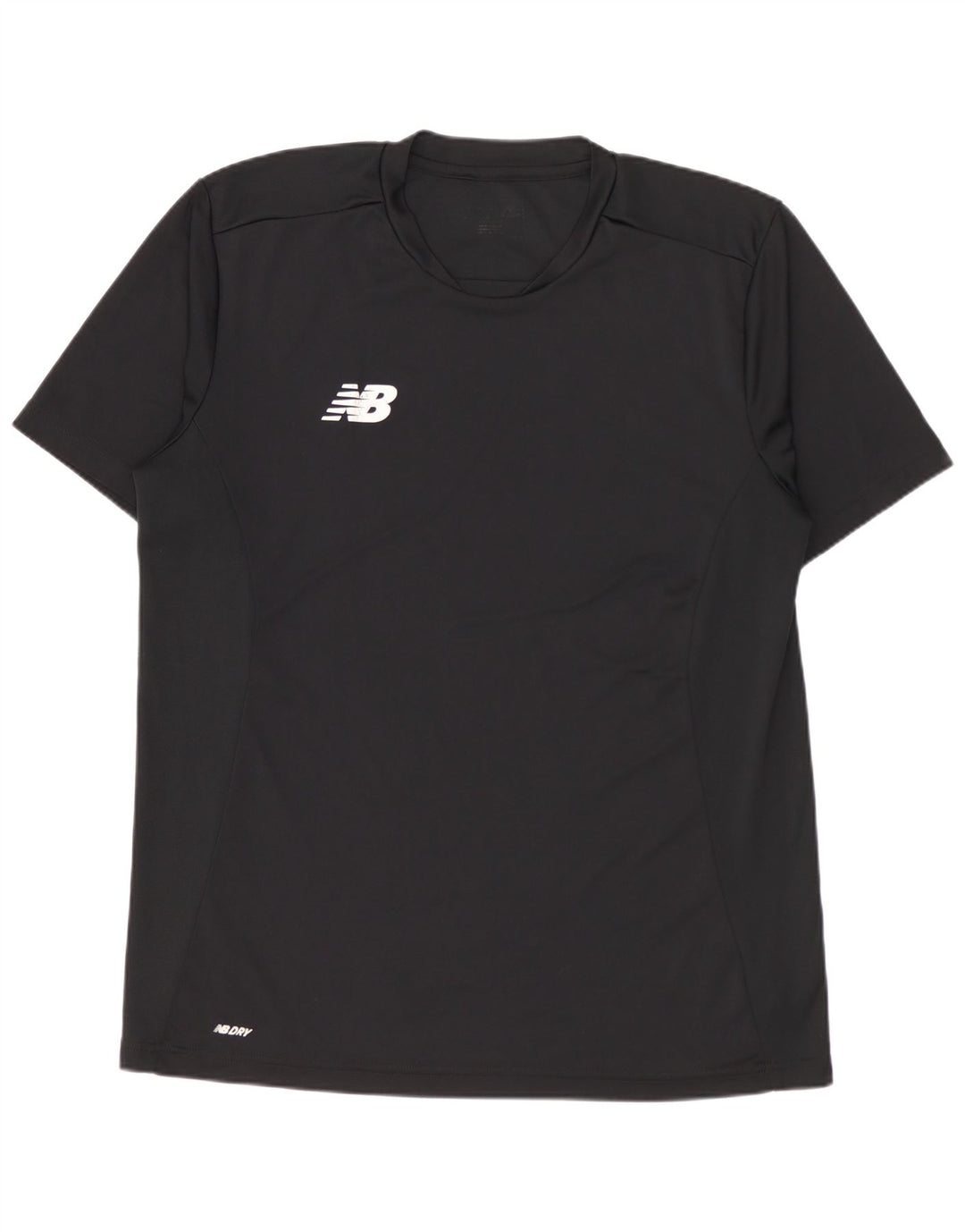 NEW BALANCE Herre grafisk T-shirt Top Medium Sort Polyester