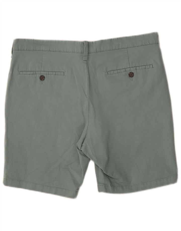 Marks & Spencer Chino Shorts til mænd W34 Stor grøn bomuld