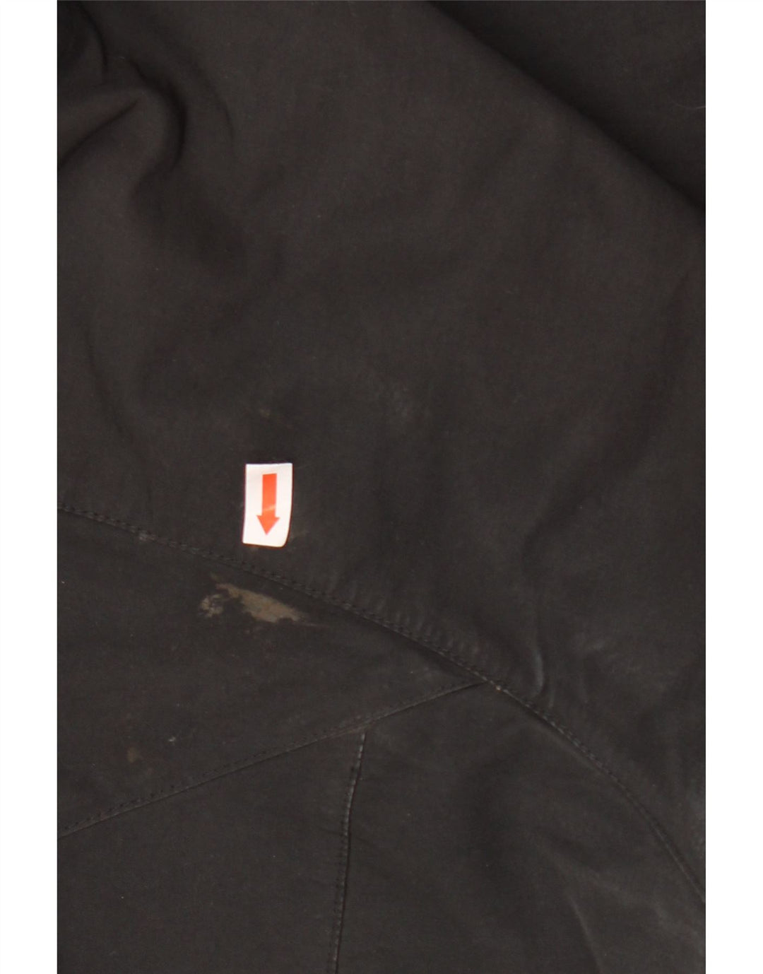 Jack Wolfskin Herre Hooded Windbreaker Jacket UK 48 2XL Sort Polyester