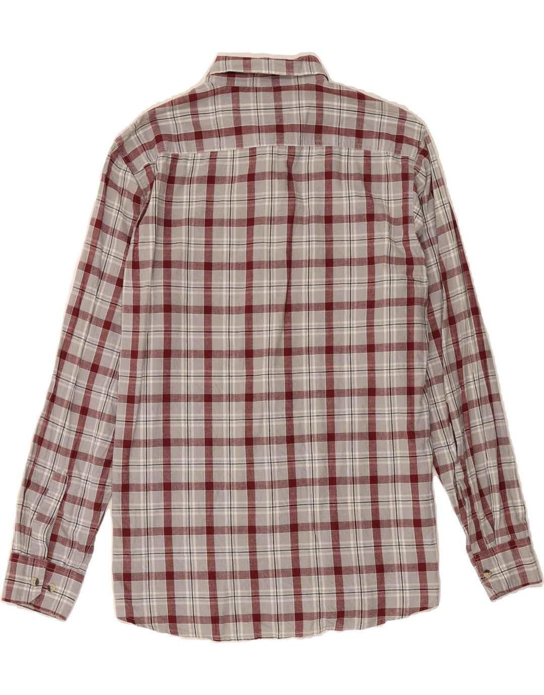 WRANGLER Mens Shirt Large Grey Check Cotton Vintage Wrangler and Second-Hand Wrangler from Messina Hembry 