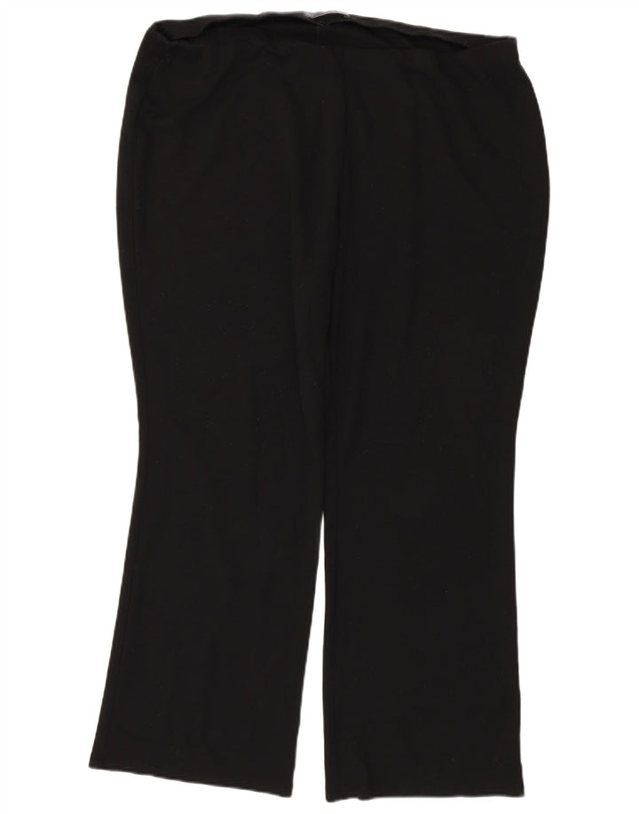 Marks & Spencer Træningsdragtsbukser til kvinder UK 20 2XL Sort Polyester