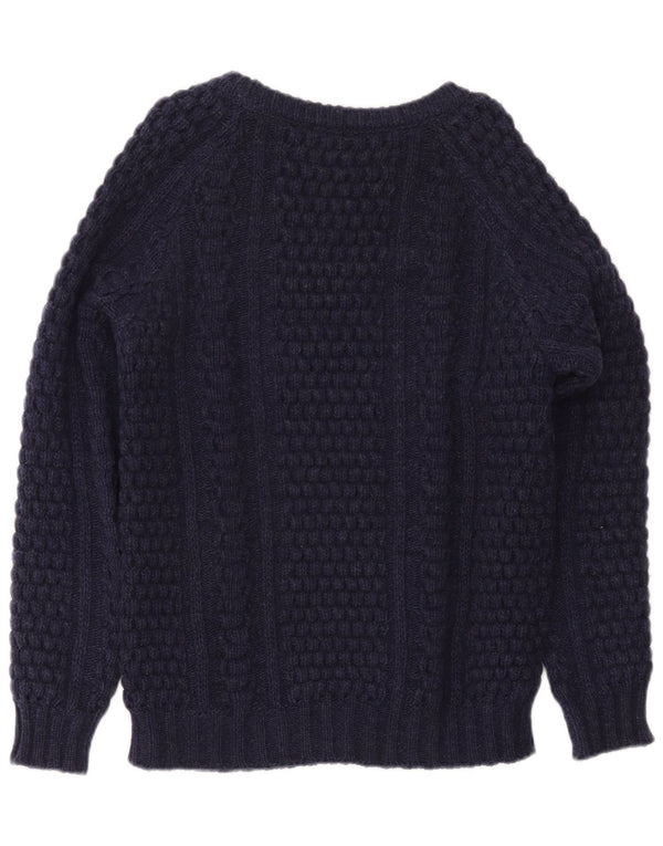Les Copains Herre Regular Fit Crew Neck Jumper Sweater Small Navy Blue