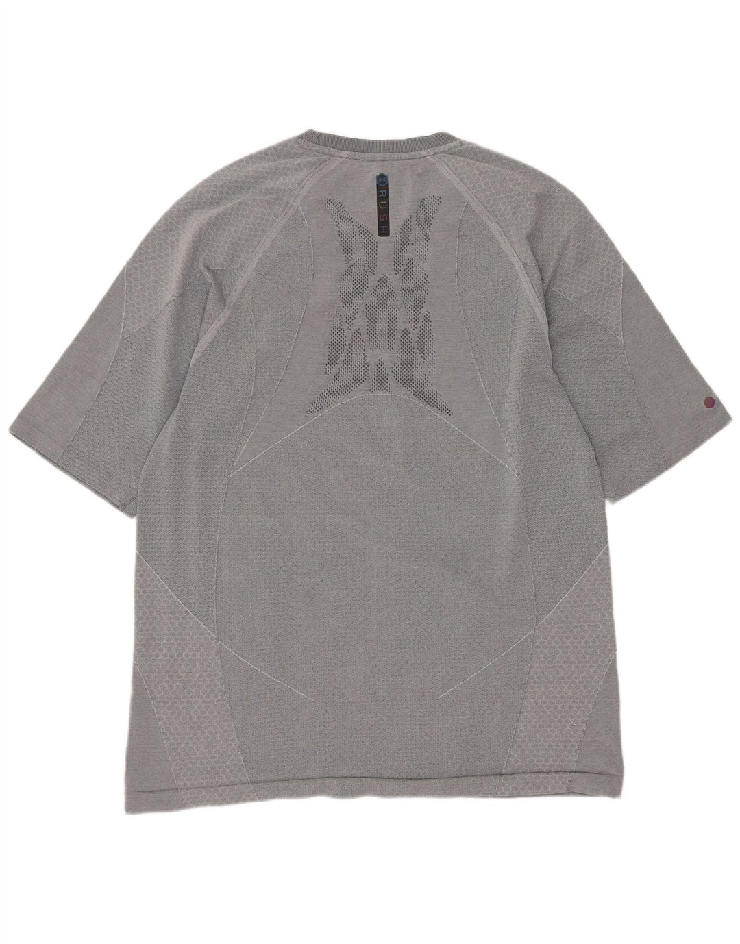 Under Armour Herre Heat Gear T-Shirt Top XL Grå