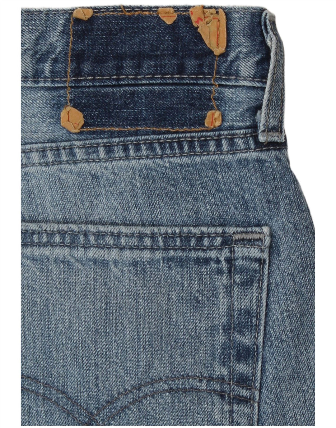 Levi's Straight Jeans til mænd W36 L32 blå bomuld