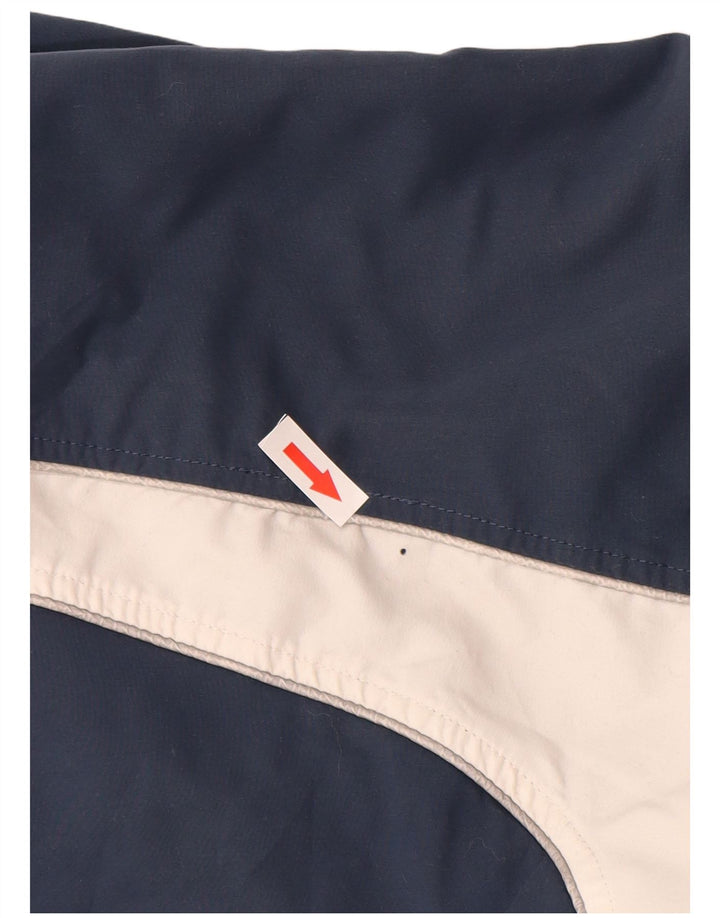 ASICS Træningsdragt til mænd Topjakke XL Marineblå Colourblock Polyester