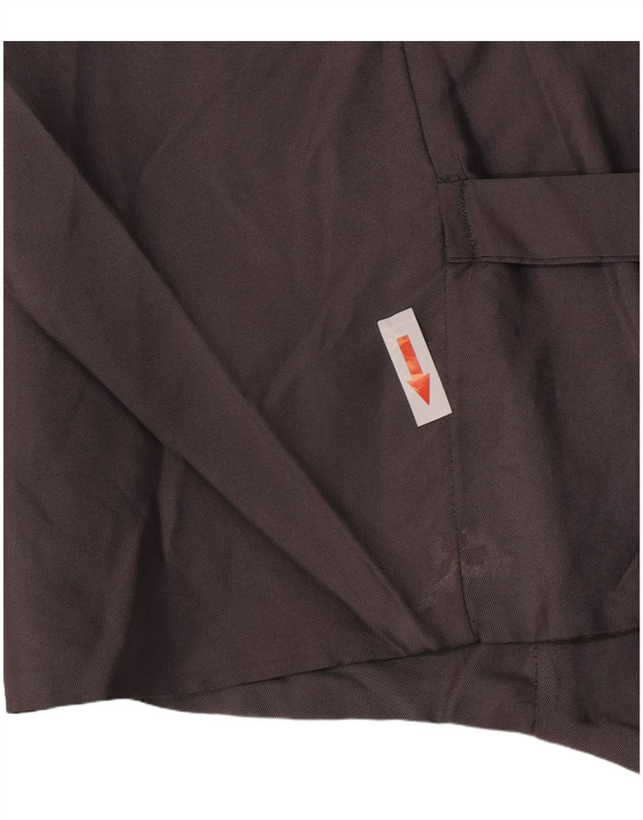 Vintage herre abstrakt mønster vest Medium gul Ikat