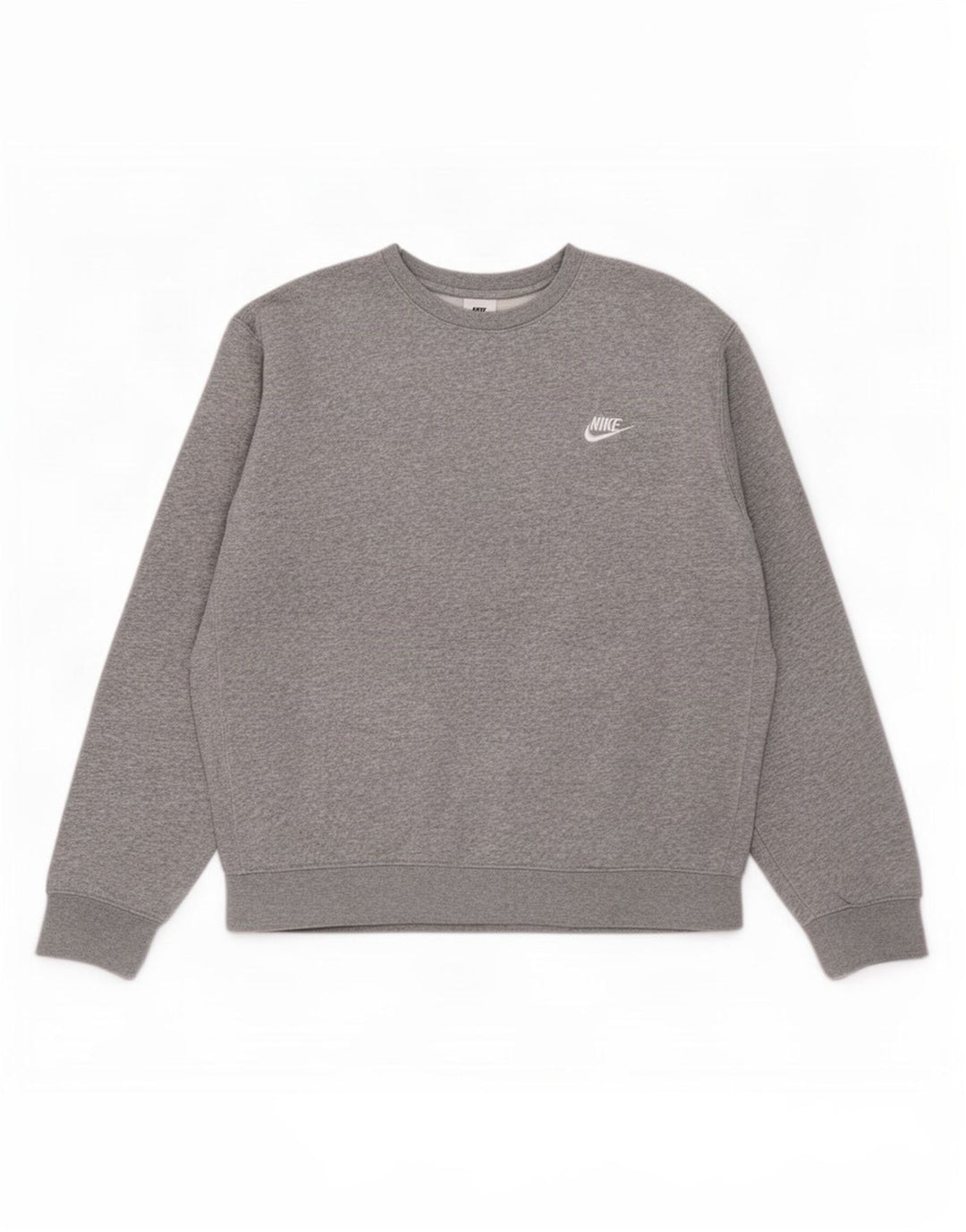 Nike Sweatshirt-trøje til mænd Medium Grey Flecked Bomuld