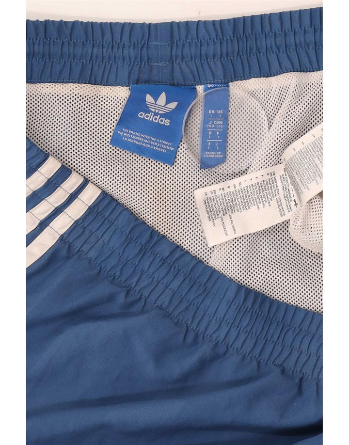 Adidas Sportsshorts til mænd store blå polyester