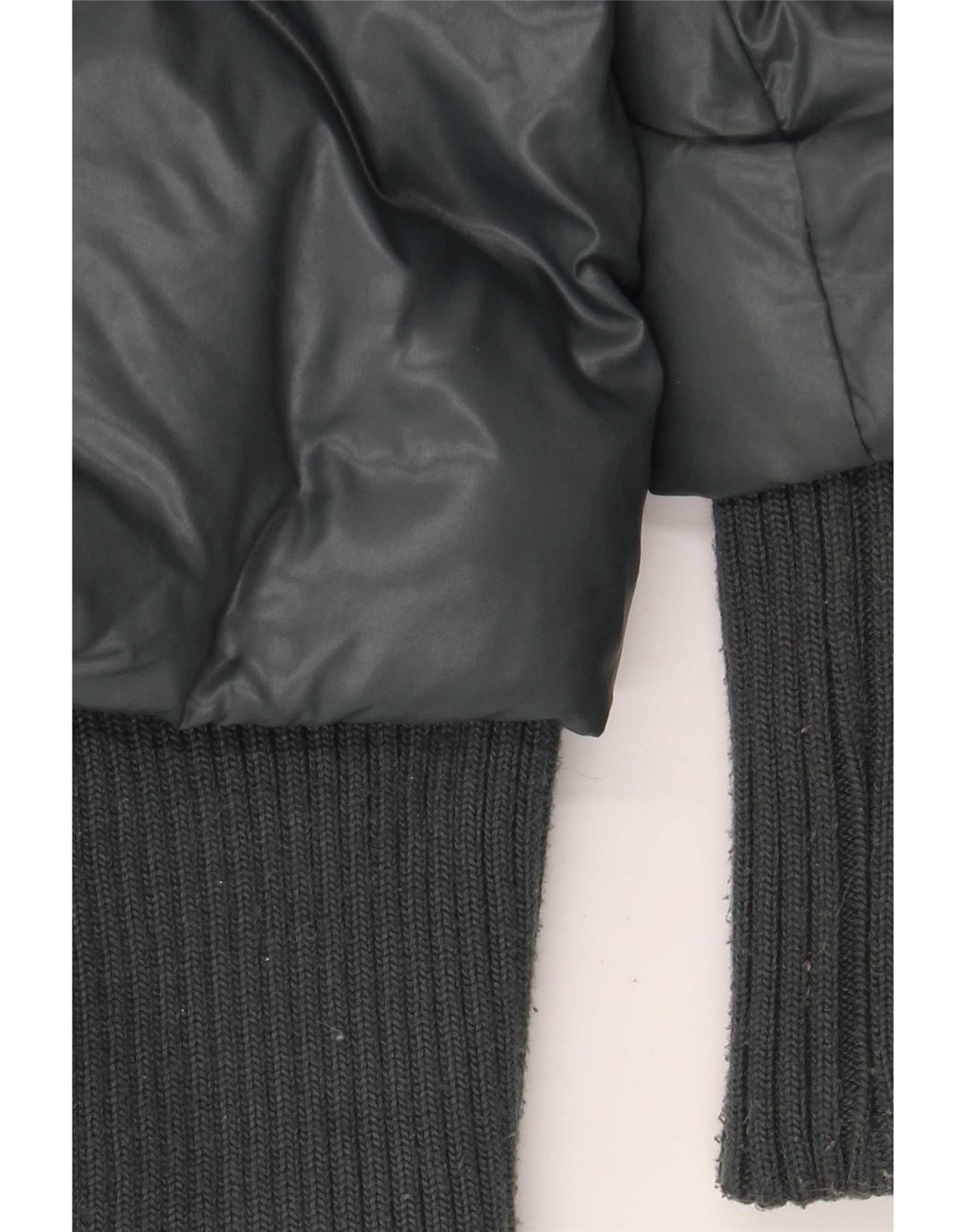 KHUJO polstret jakke til kvinder UK 14 Stor grøn nylon