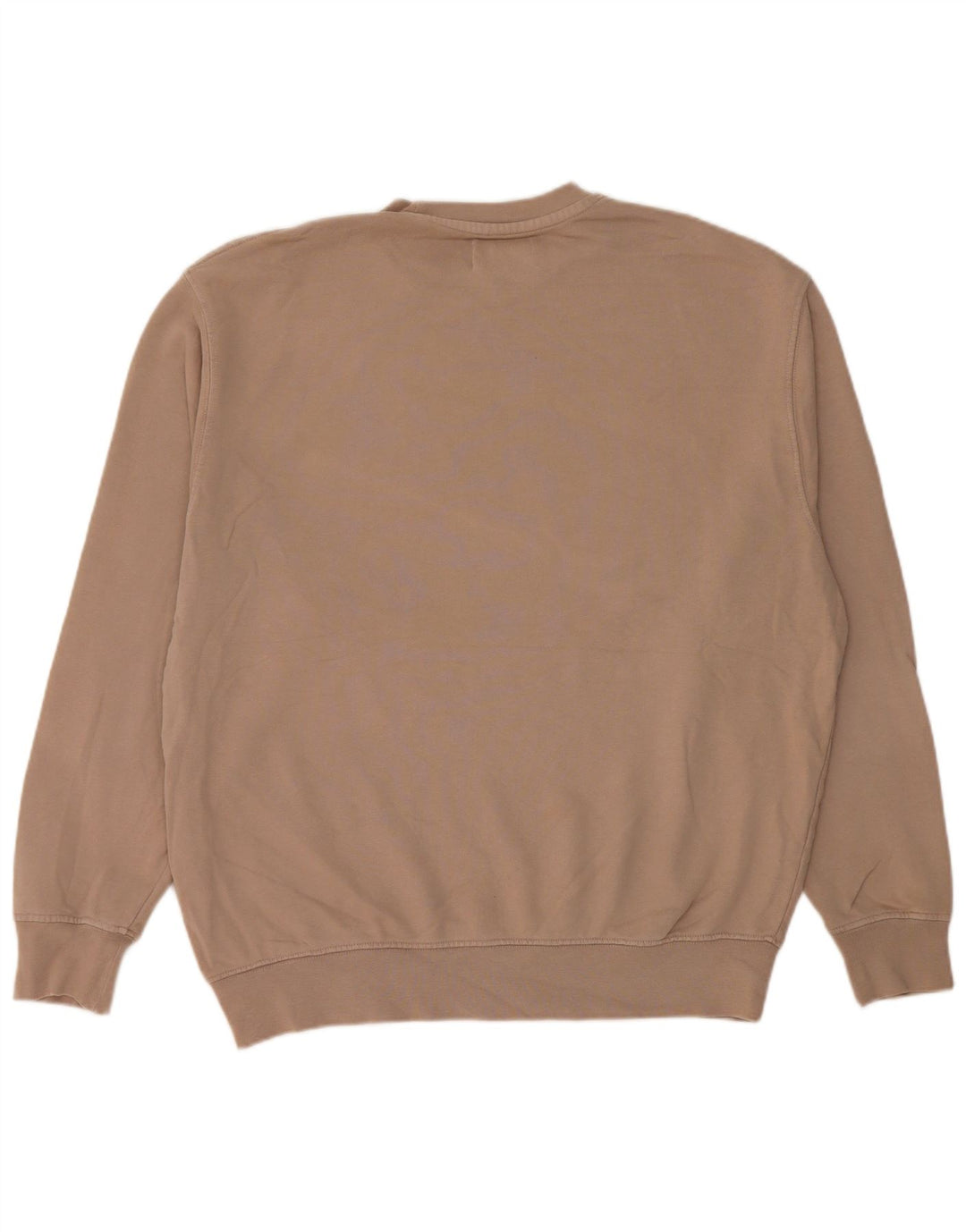 Zara Herre Sweatshirt Jumper Medium Beige Bomuld