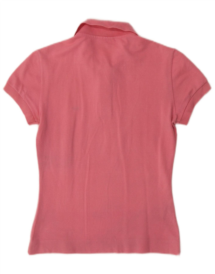 LACOSTE Dame Polo Shirt Størrelse 36 Lille Pink Bomuld