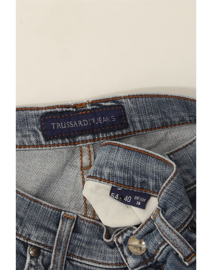 Trussardi Straight Jeans til mænd W38 L30 Blå