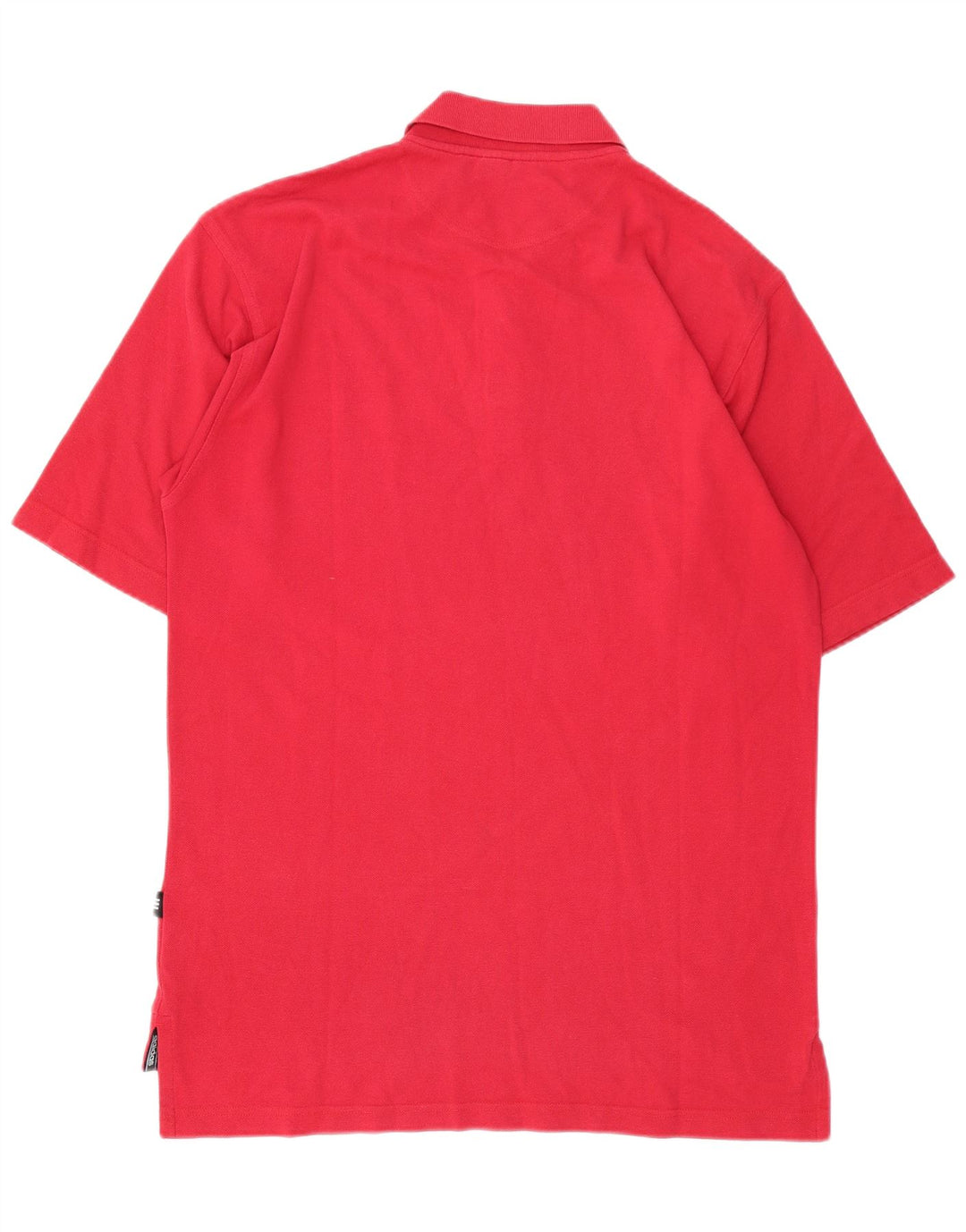 Adidas Polo Shirt til mænd UK 40/42 Medium Rød
