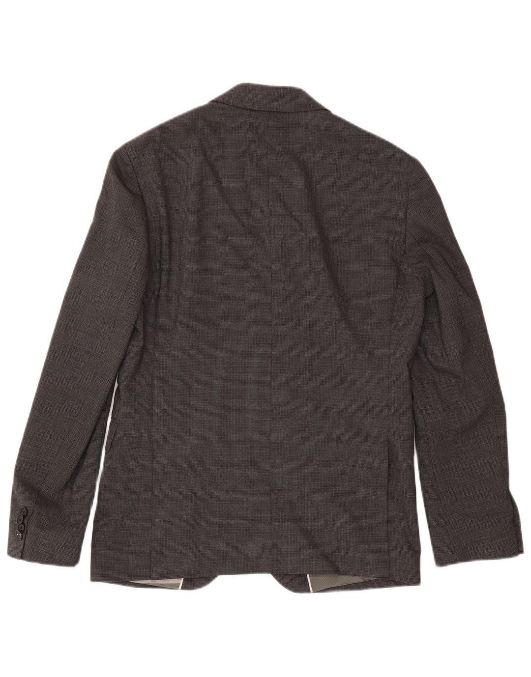Tommy Hilfiger Herre 2-knaps blazerjakke IT 48 Medium Grå Uld