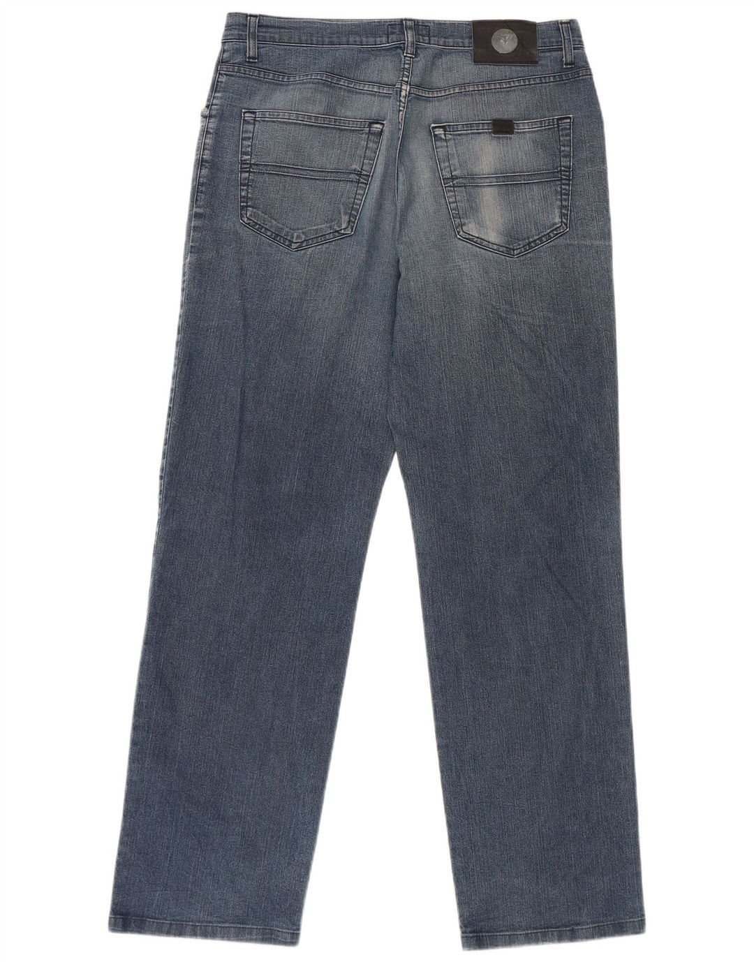 Trussardi Straight Jeans til mænd W34 L30 blå bomuld
