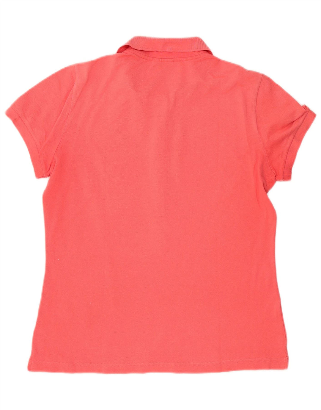 Lacoste Dame Polo Shirt Størrelse 46 XL Pink Bomuld