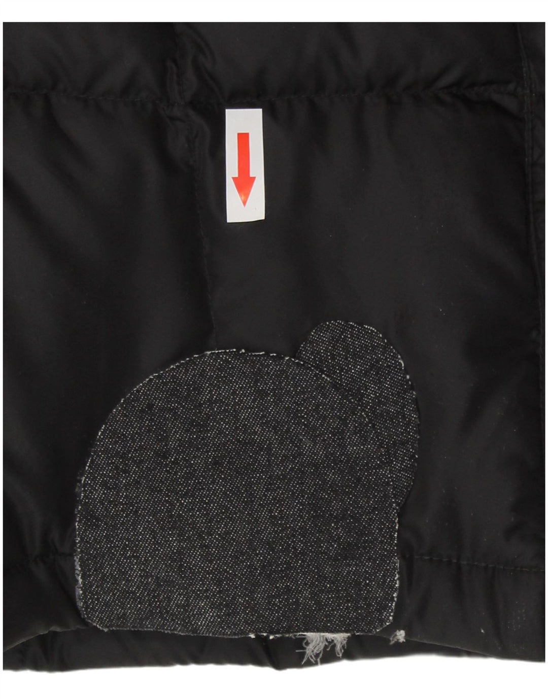 The North Face Dame Hooded Longline Polstret Frakke UK 12 Medium Black