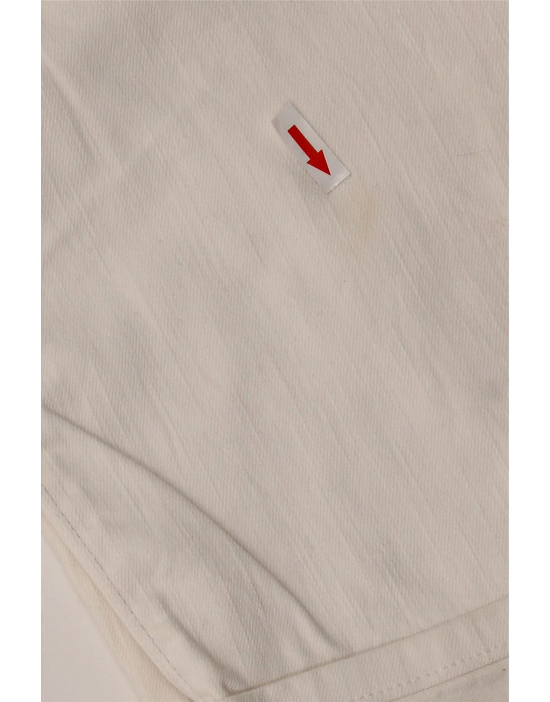 LEVI'S Dame 515 Capri Jeans US 14 Large W36 L20 Hvid Bomuld