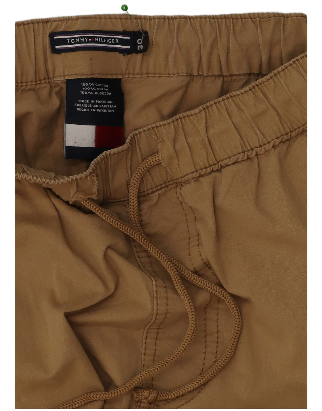 Tommy Hilfiger Herre Bermuda Shorts W30 Medium Brun Bomuld