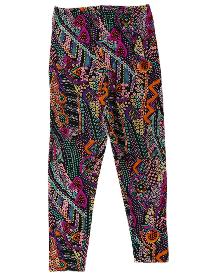 Marcel Clair Womens Crop Leggings EU 44/46 Large Multicolored Geometric