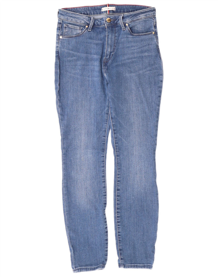 TOMMY HILFIGER Dame Harlem Skinny Jeans W29 L28 Blå Bomuld