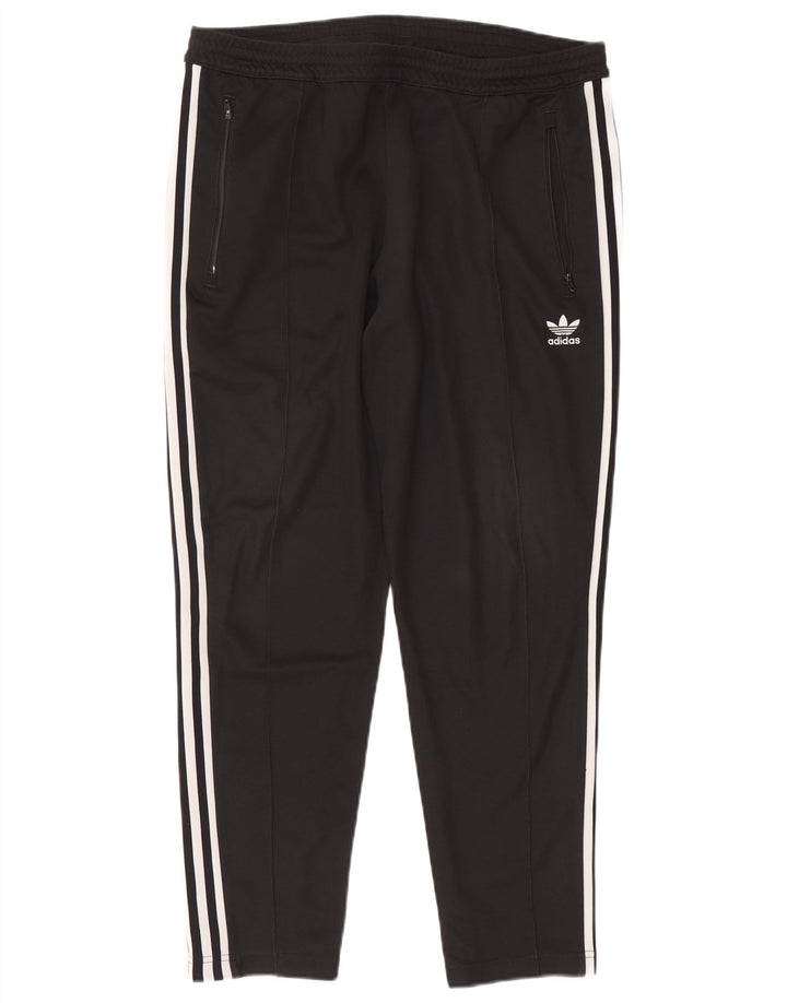 Adidas Træningsdragtsbukser til mænd Stor sort bomuld