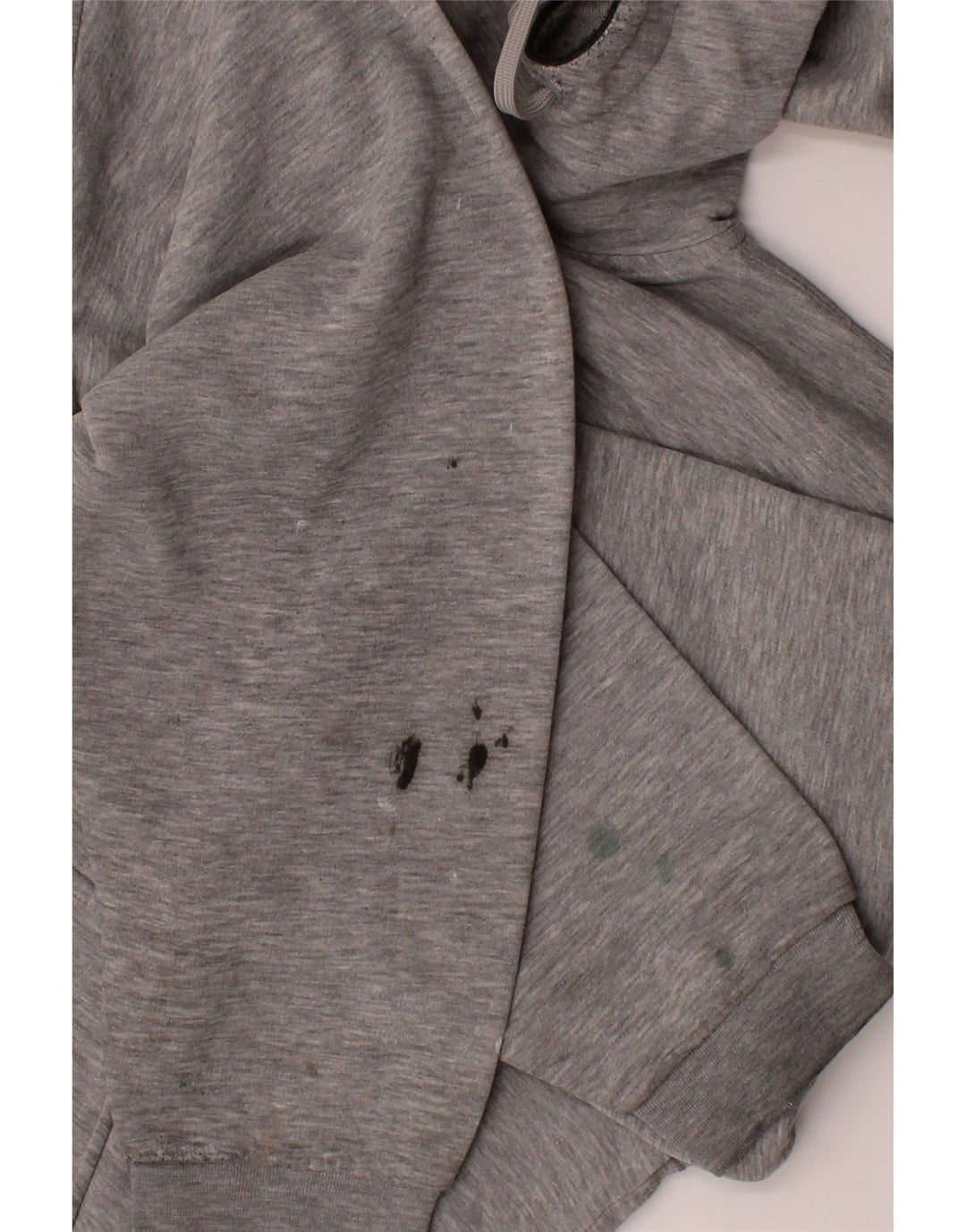 NIKE Mens Hoodie Jumper UK 39/41 Medium Grey Cotton Vintage Nike and Second-Hand Nike from Messina Hembry 