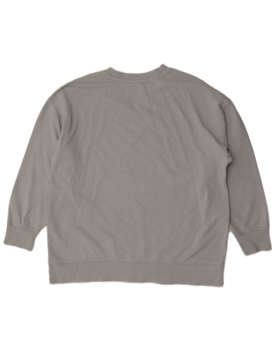 Zara Herre Sweatshirt Jumper Stor Blå Bomuld