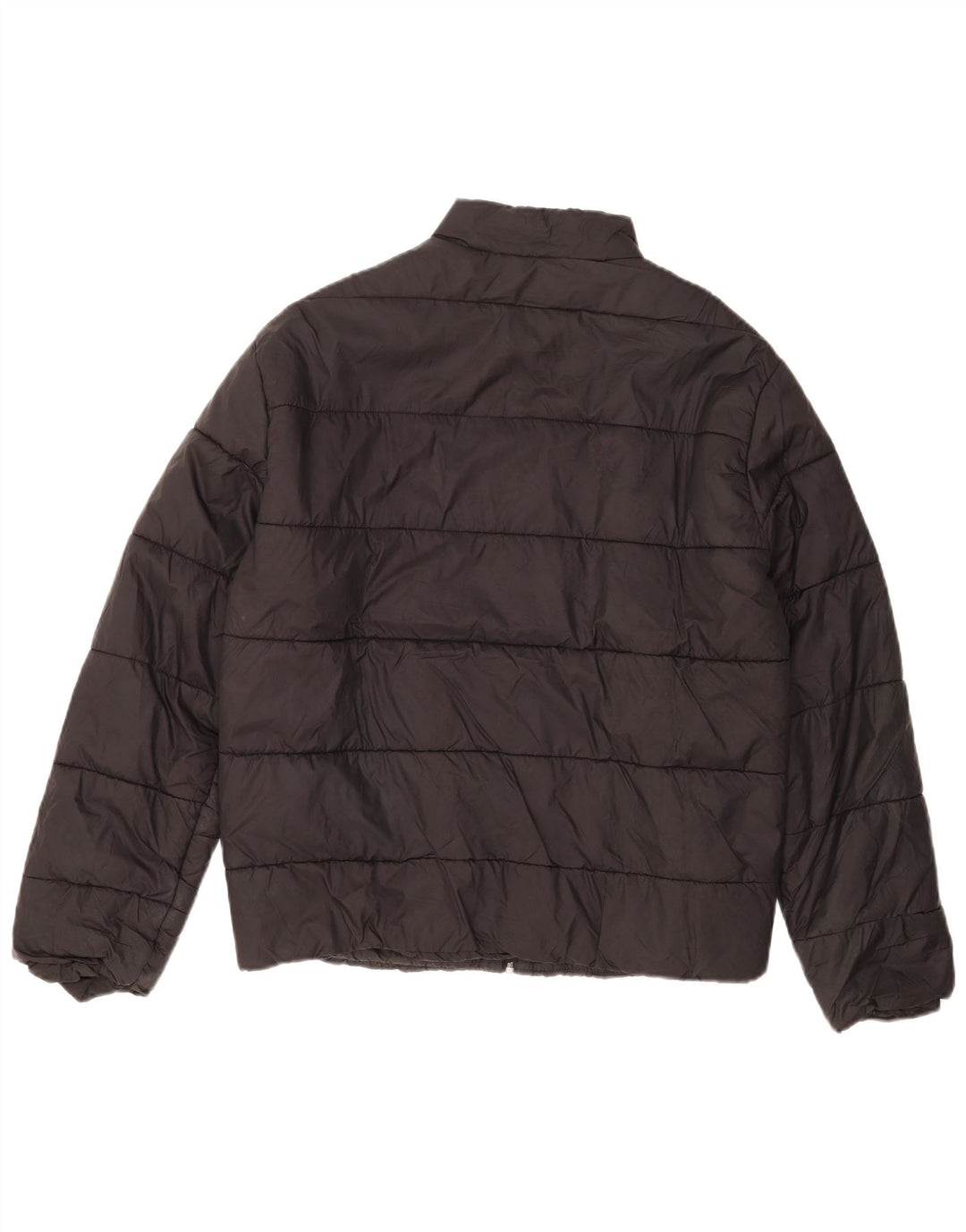 Zara Polstret Herrejakke UK 40 Stor Sort Nylon