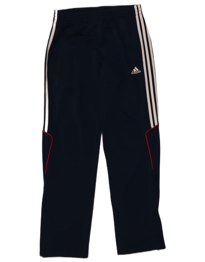 Adidas Træningsdragtsbukser til mænd UK 36/38 Small Navy Blue Polyester