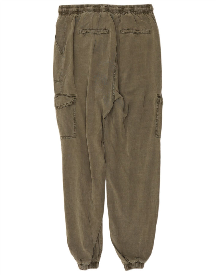 7 FOR ALLE MENNESKER Dame jogger Cargo Bukser Medium W30 L27 Khaki