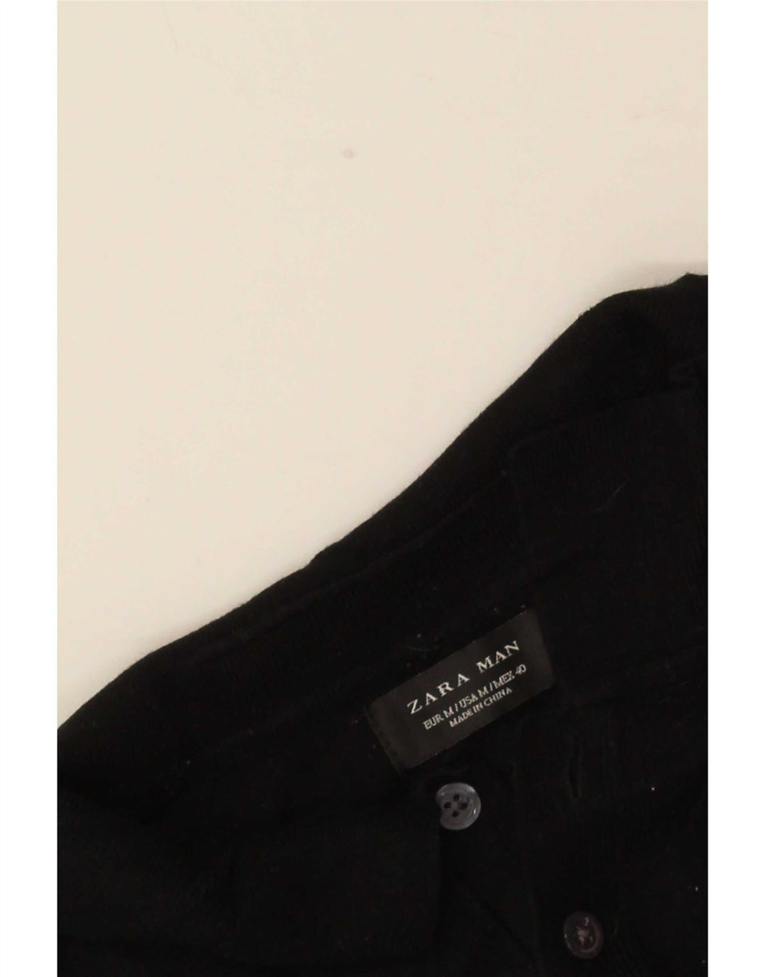 Zara Poloshirt til mænd Medium Sort