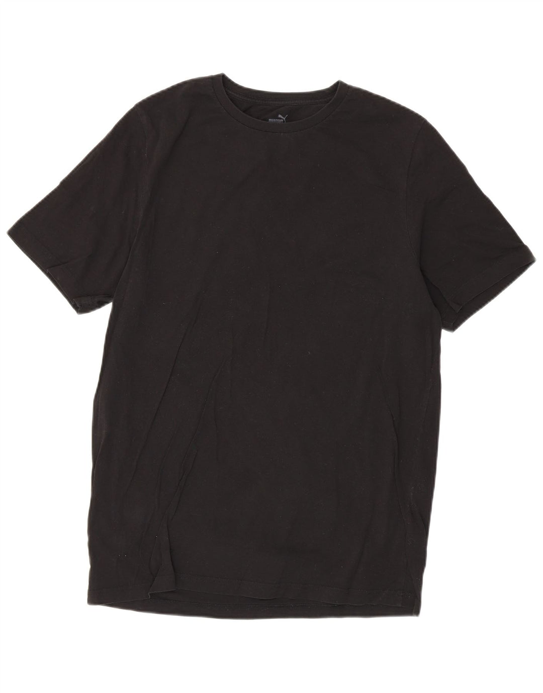 Puma Herre T-Shirt Top Stor Sort Bomuld
