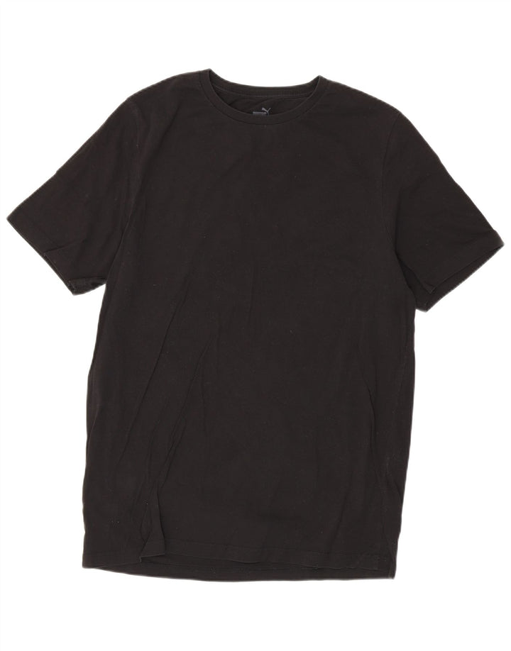 Puma Herre T-Shirt Top Stor Sort Bomuld