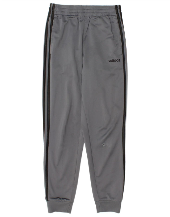 Adidas Drenge Træningsdragt Bukser Joggers 10-11 år Medium Grå Polyester
