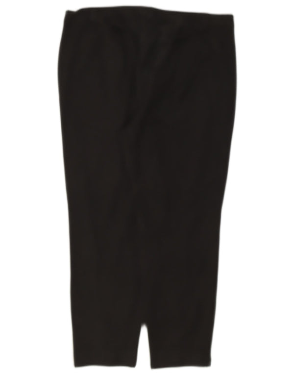 Marks & Spencer Dame Crop Suit Bukser UK 16 Large W34 L25 Black