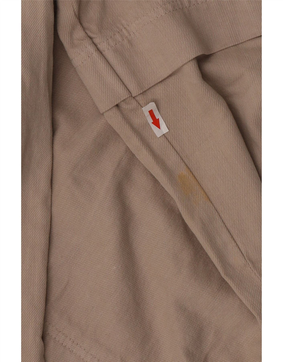 Zara Dame Cargo Bukser med brede ben Small W26 L33 Beige