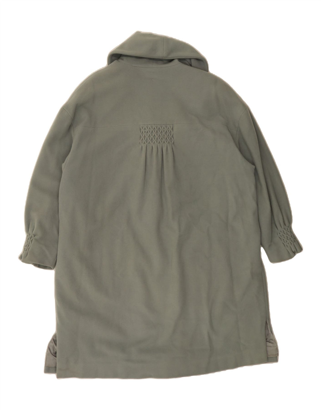 BYBLOS Womens Overcoat IT 44 Medium Grey Wool Vintage Byblos and Second-Hand Byblos from Messina Hembry 