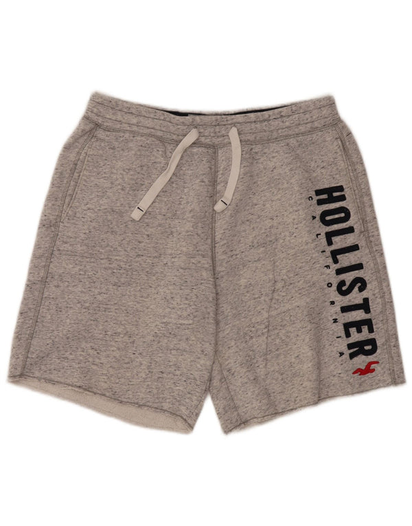 Hollister Herre grafiske sportsshorts Medium Grey Flecked Bomuld