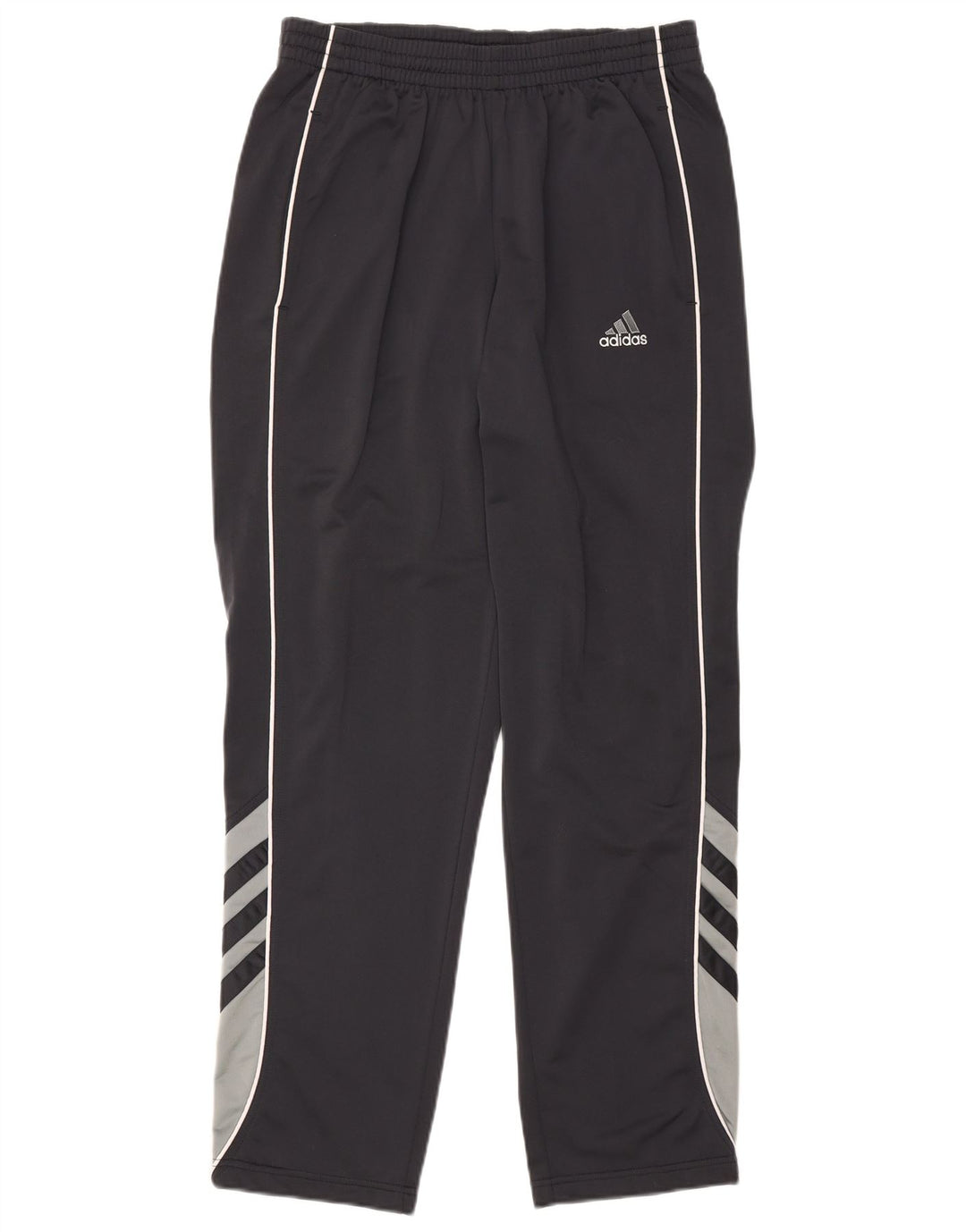 Adidas Træningsdragtsbukser til mænd UK 40/42 Medium Sort Colourblock Polyester