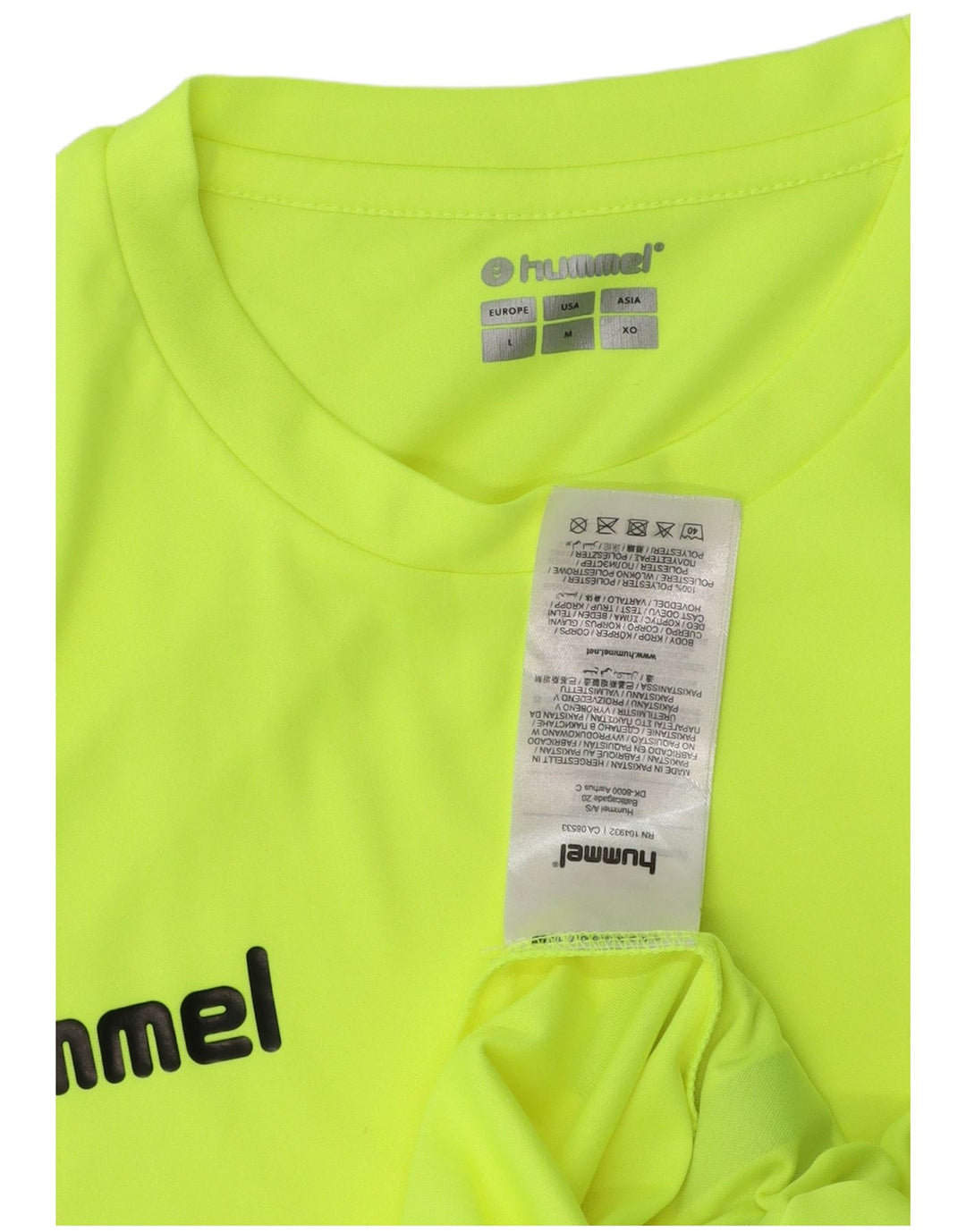 Hummel Herre Grafisk T-Shirt Top Medium Grøn Polyester