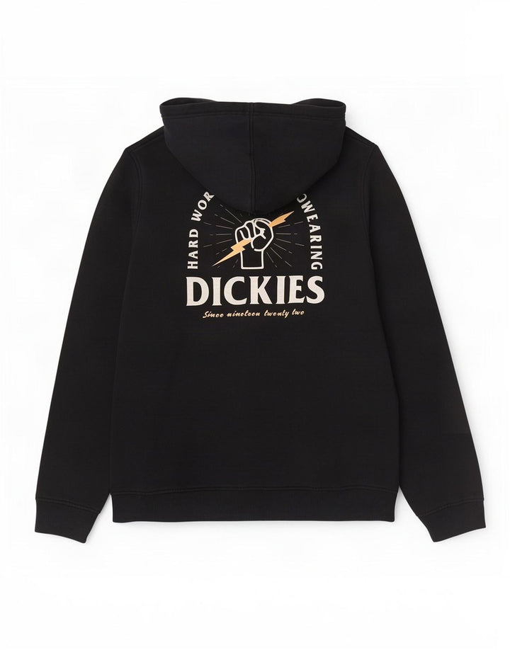 Dickies Grafisk hættetrøje til mænd mellem sort bomuld